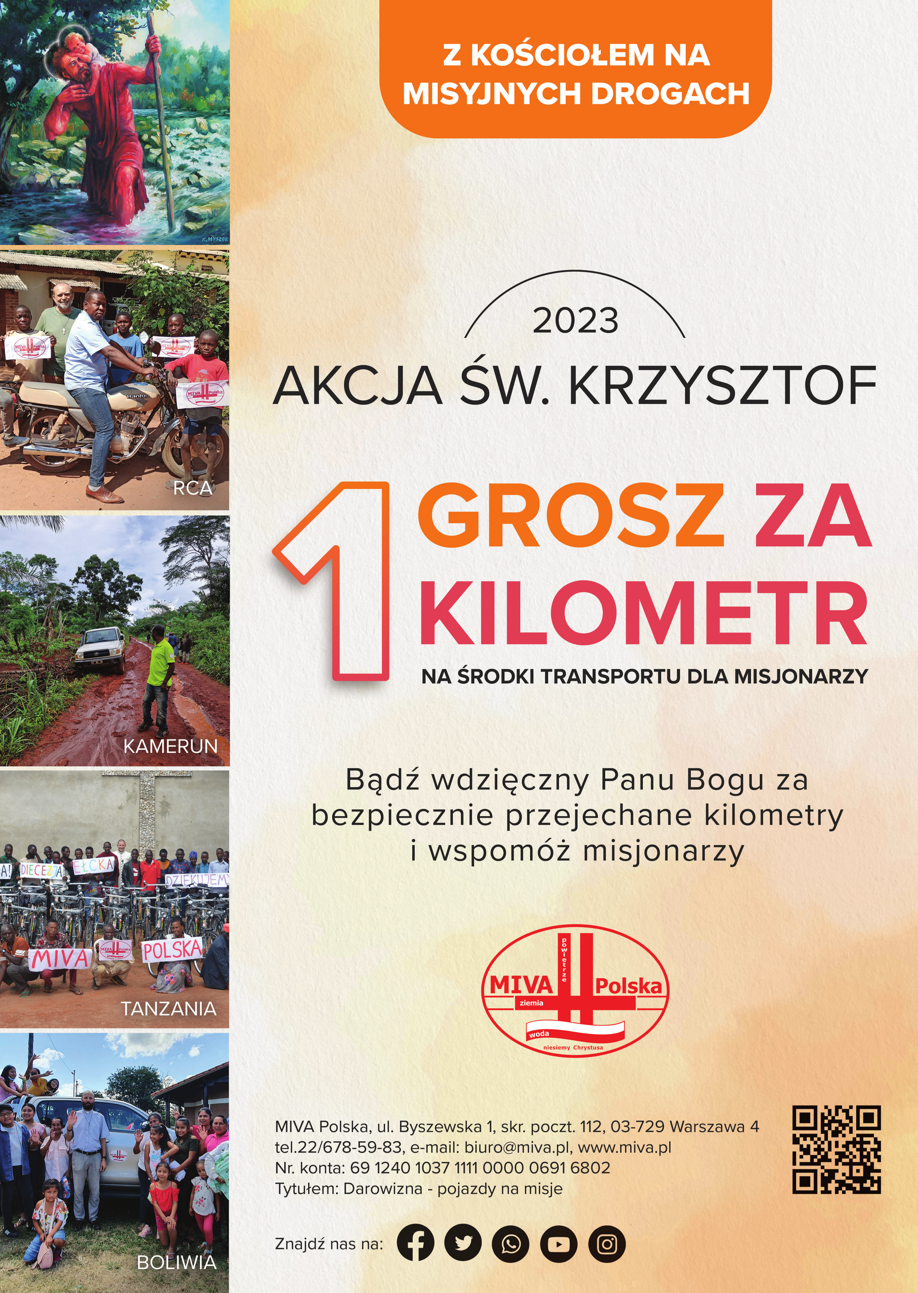 Plakat Akcja sw. Krzysztof 2023 1