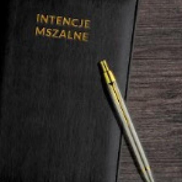 Intencje mszalne - informacja